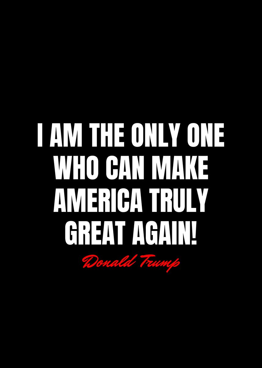 'Donald Trump Quotes' Poster by Best Quotes Displate