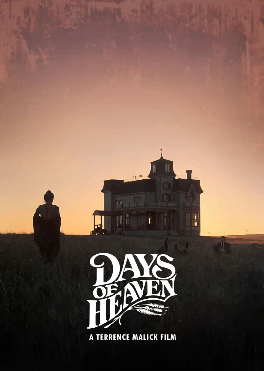 'Days Of Heaven' Poster, picture, metal print, paint by Bo Kev | Displate