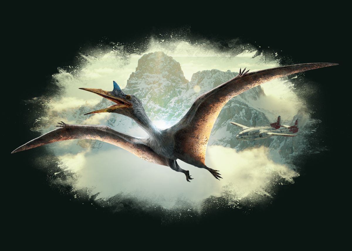 Quetzalcoatlus Poster By Jurassic World Displate 