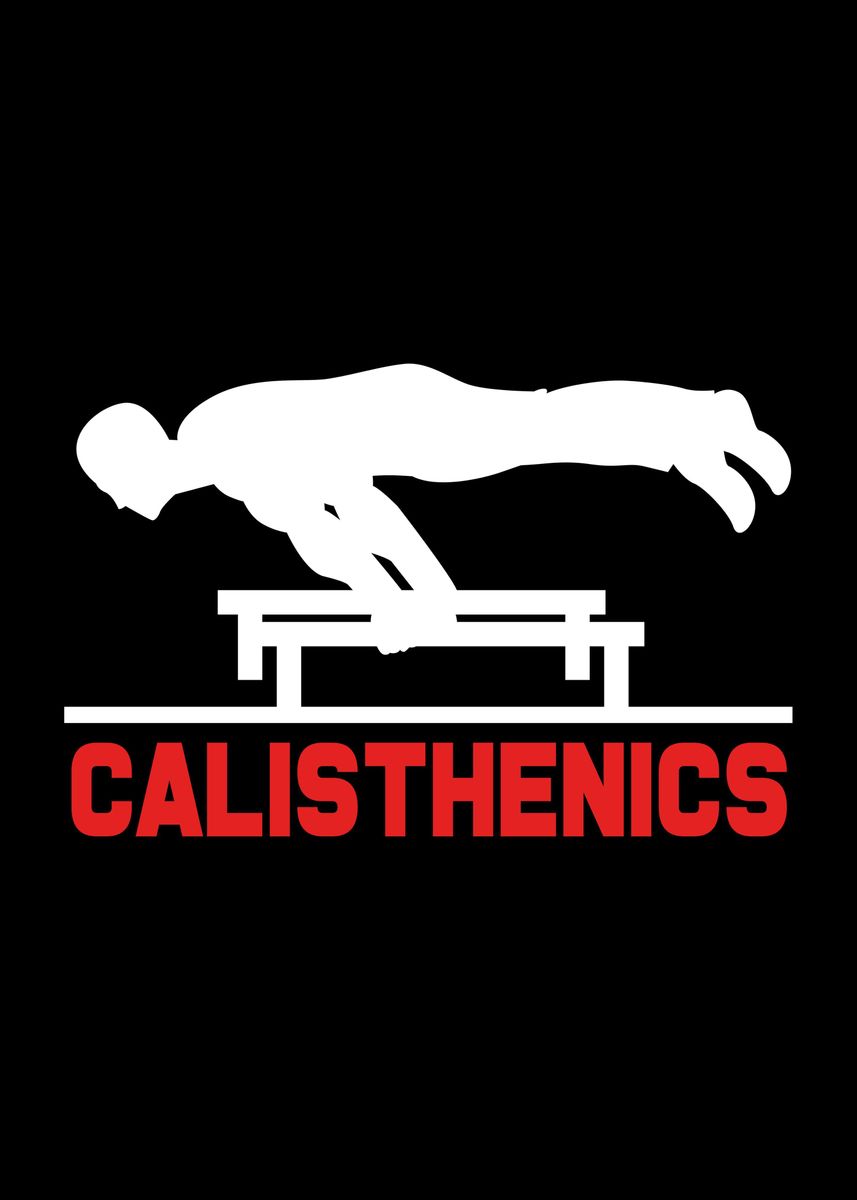 'Calisthenics Strength' Poster By FunnyGifts | Displate