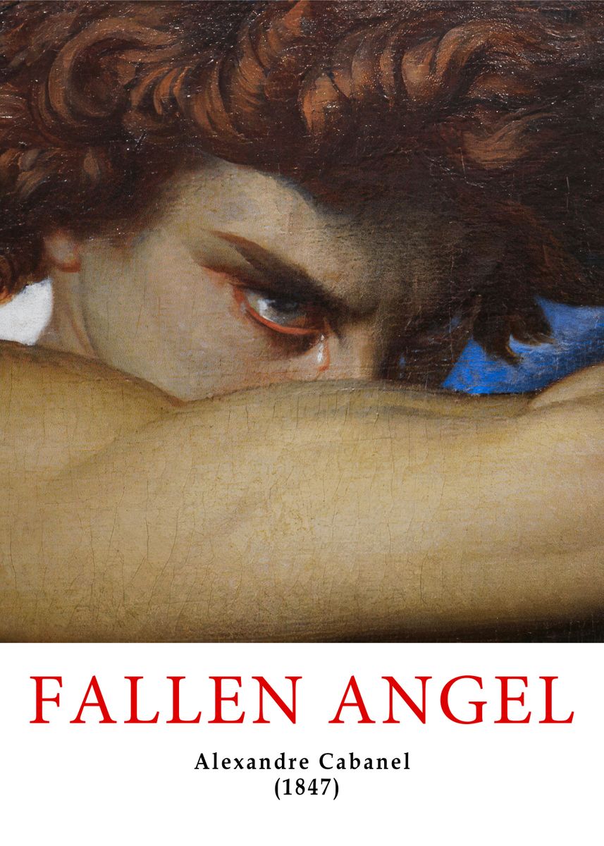 Fallen Angel famous art' Poster, picture, metal print, paint by Barry Allen