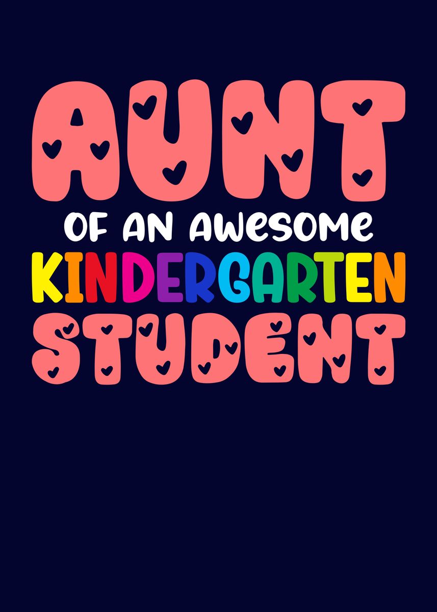 'Kindergarten Aunt' Poster by MzumO | Displate