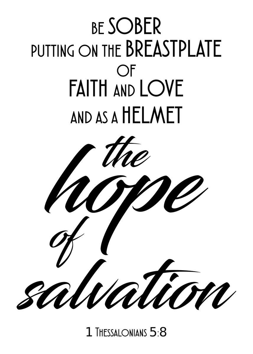 Hope Of Salvation Poster, picture, metal print, paint by Vince KJ ArT |  Displate