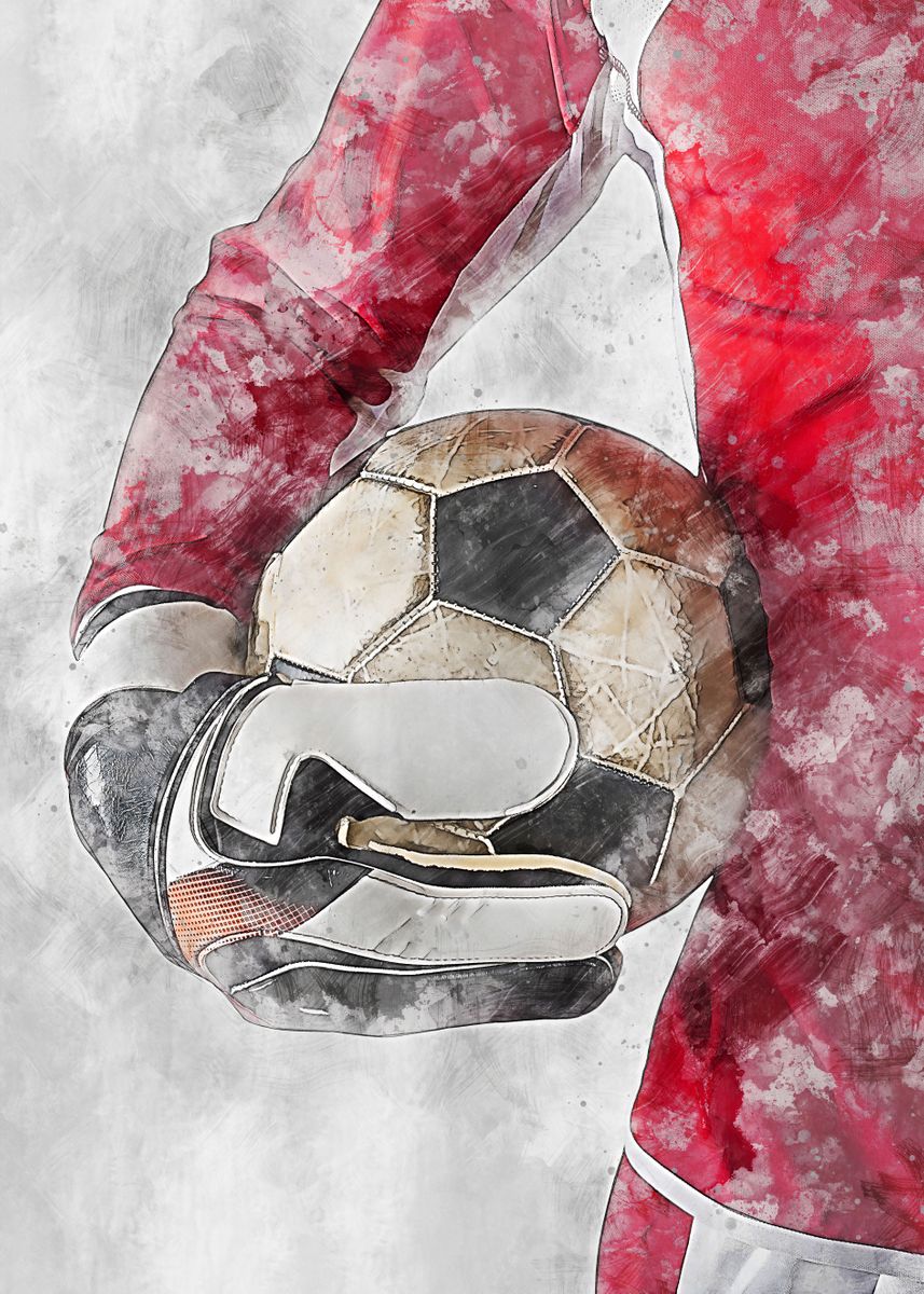 'Football 6' Poster by Mateusz Ślemp | Displate