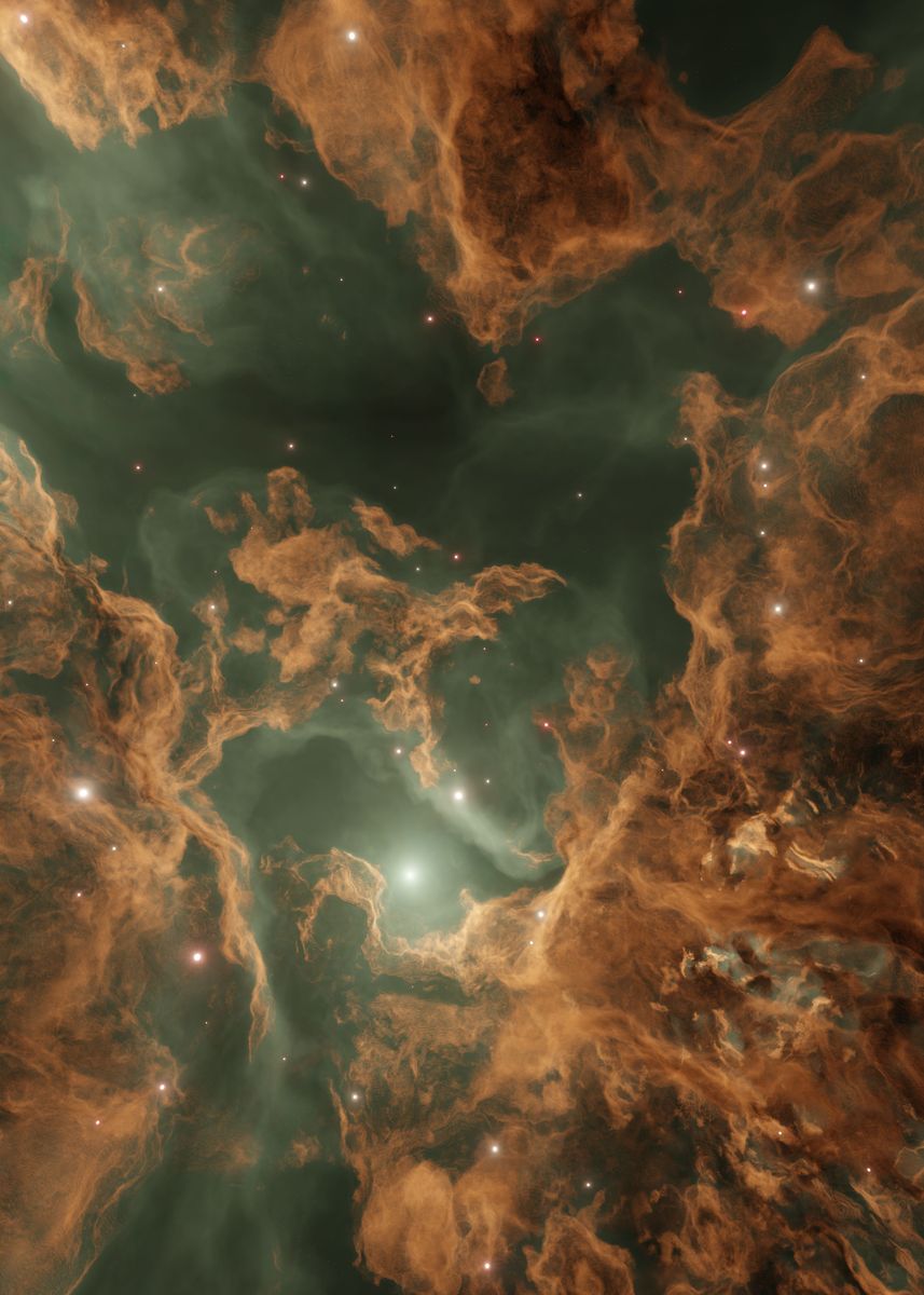 'Palioxis Nebula' Poster by Mikael Seidler | Displate
