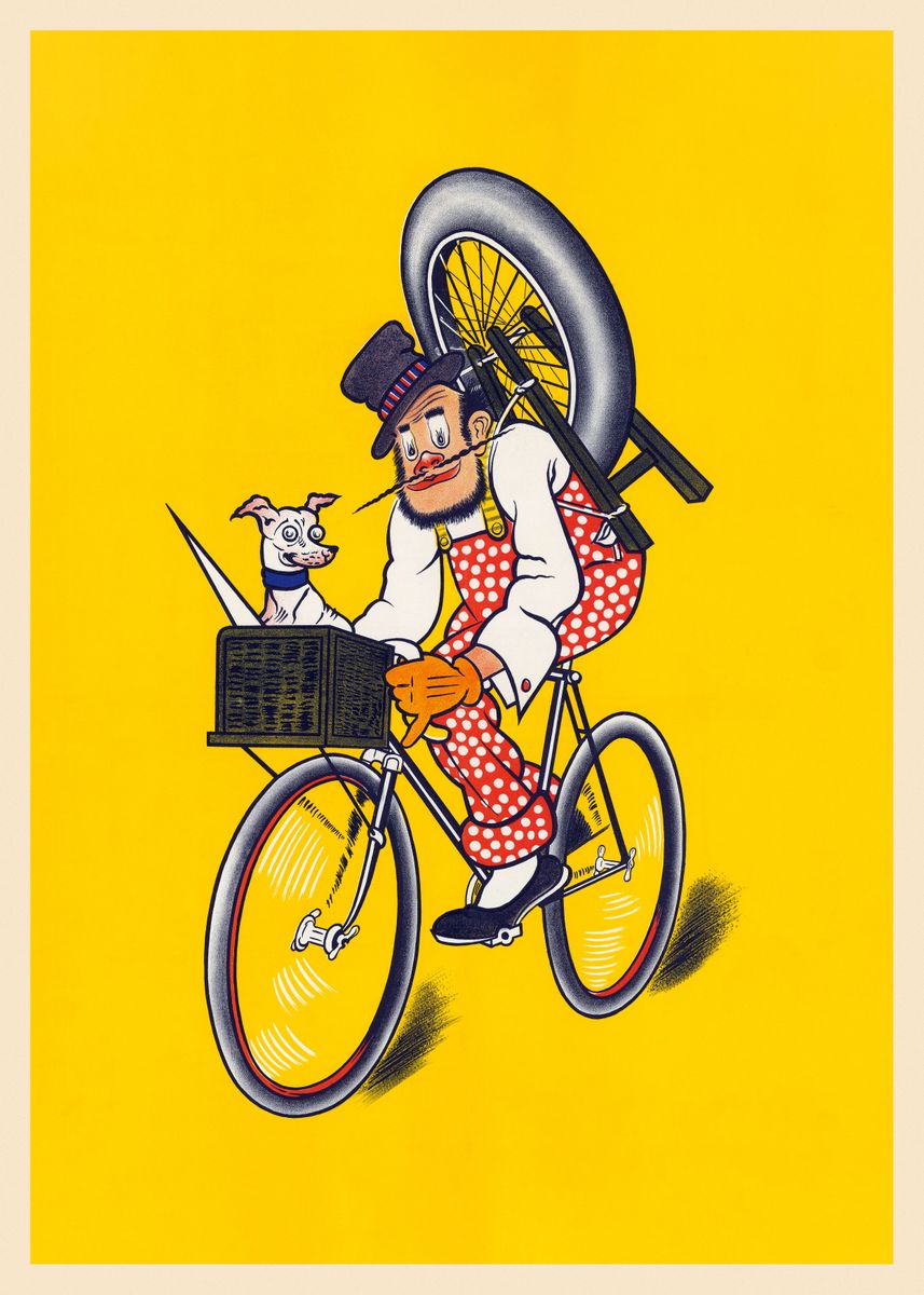 'France Vintage Poster' Poster by Happy Voodoo | Displate
