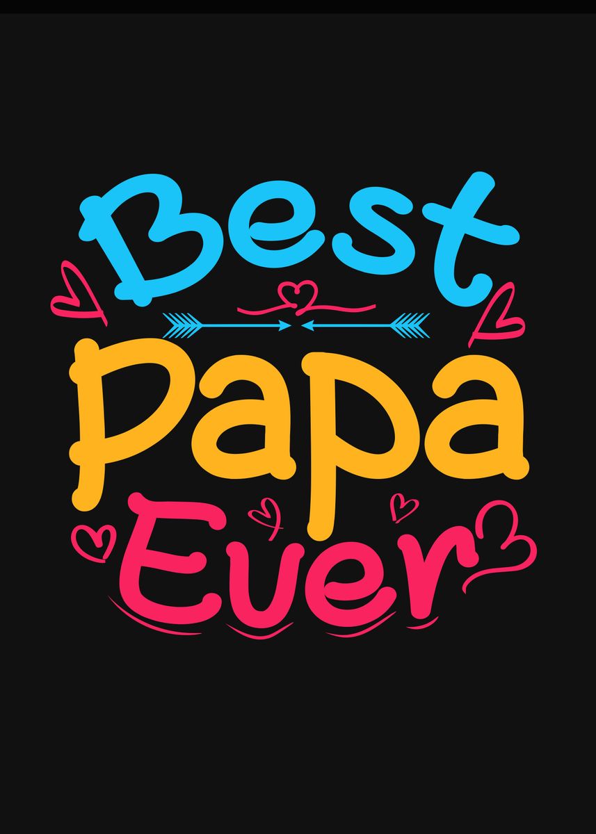 'Father Day' Poster by F1 Super Car | Displate