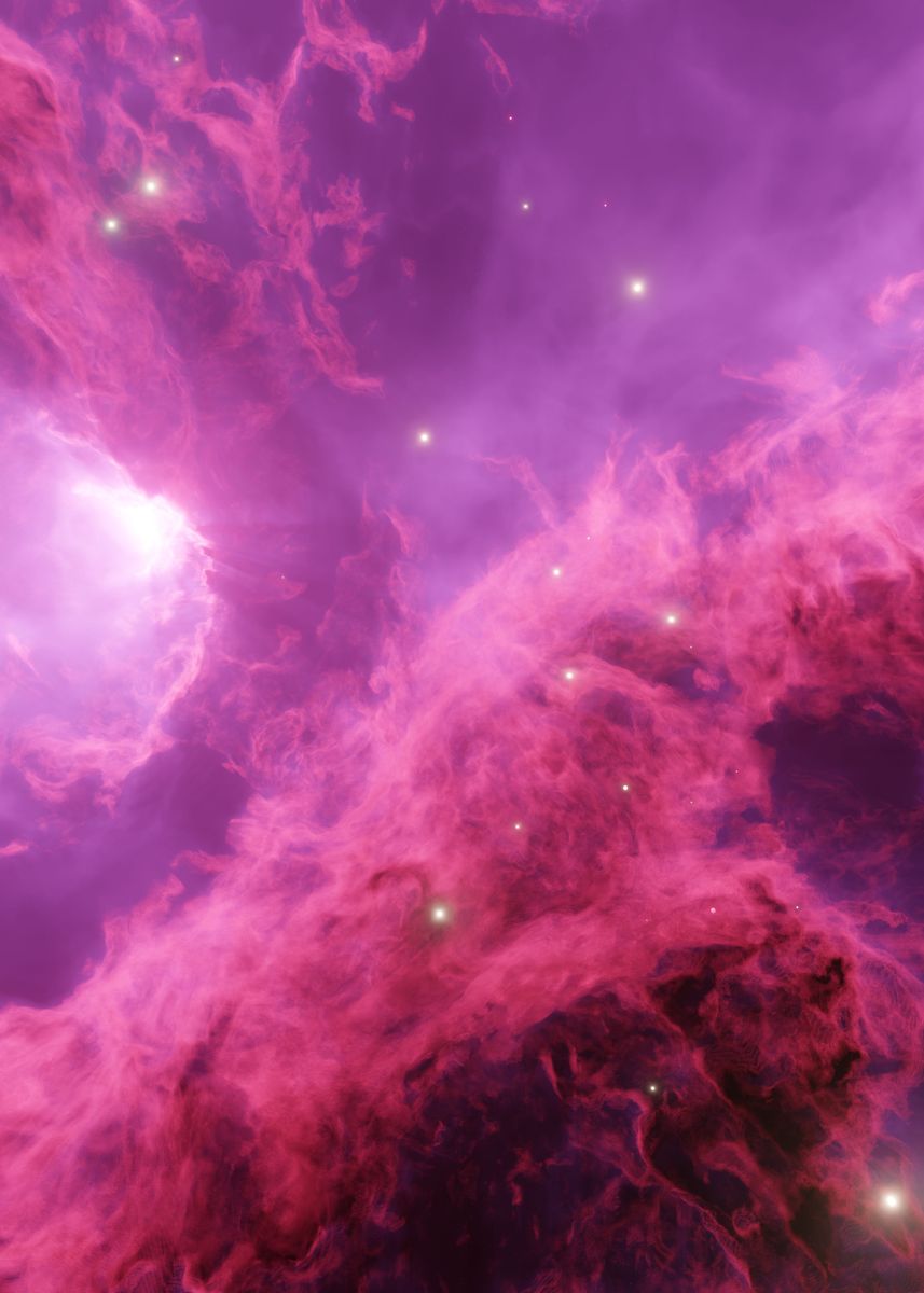 'Pavo Euphorion Nebula' Poster by Mikael Seidler | Displate