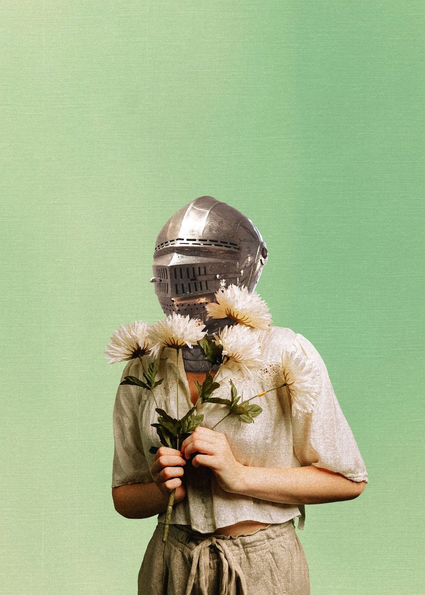 'Flower Girl' Poster by Joel Mellström | Displate