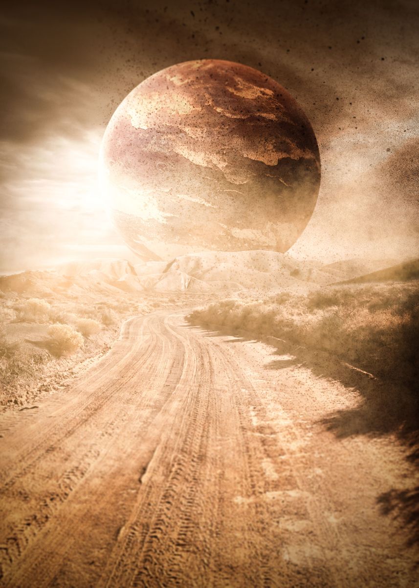 'Sandy Road' Poster by Undermountain  | Displate