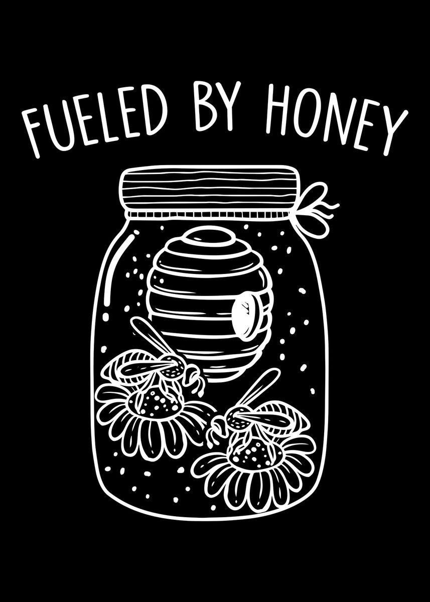 'Beekeeper Honeycomb' Poster by BobbyBubble  | Displate