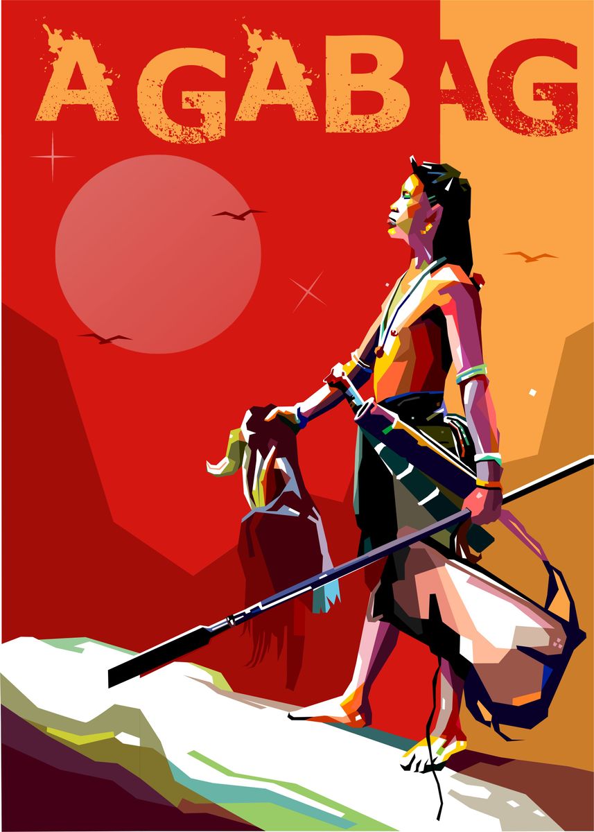 'AGABAG' Poster by Arie Satrianto | Displate