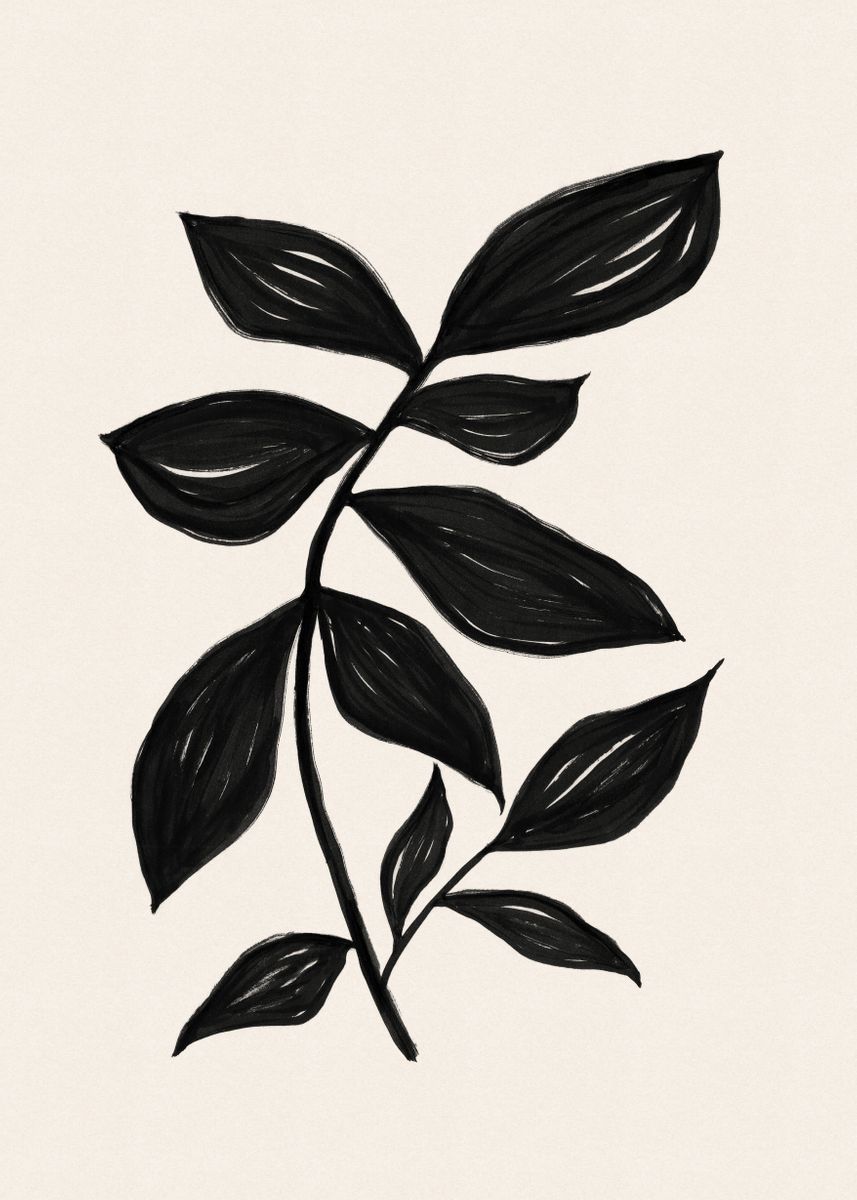 'Botanical II' Poster by Kookie Pixel | Displate