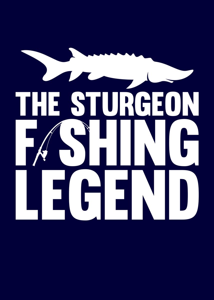 'The Sturgeon Fishing' Poster by MzumO  | Displate