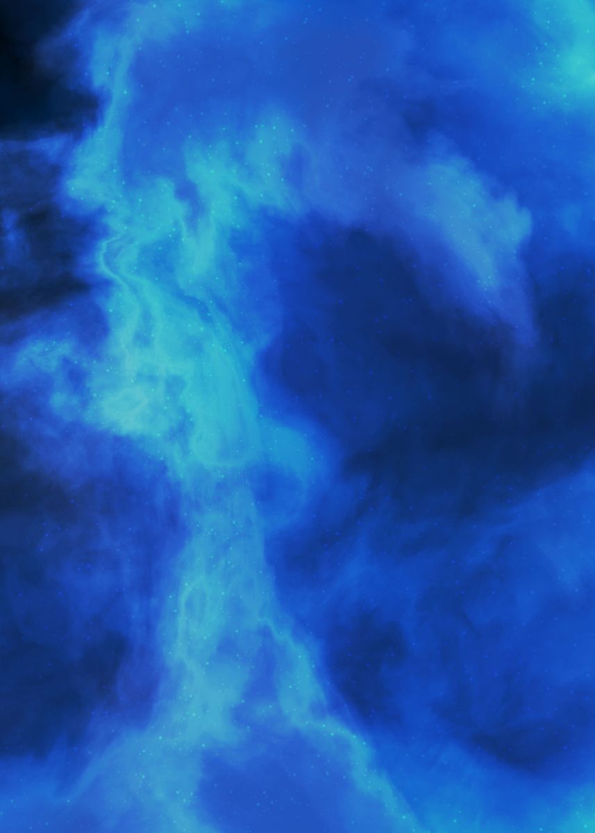 'Zeta Hyperbius Nebula' Poster by Mikael Seidler | Displate