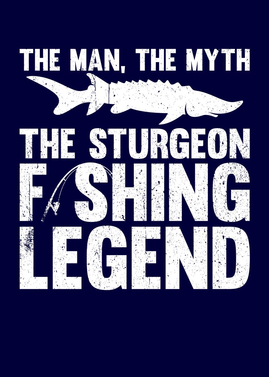 'The Sturgeon Fishing' Poster by MzumO  | Displate