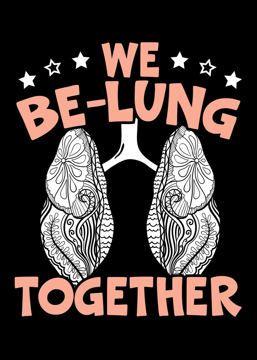 'We BeLung Together' Poster by NAO  | Displate