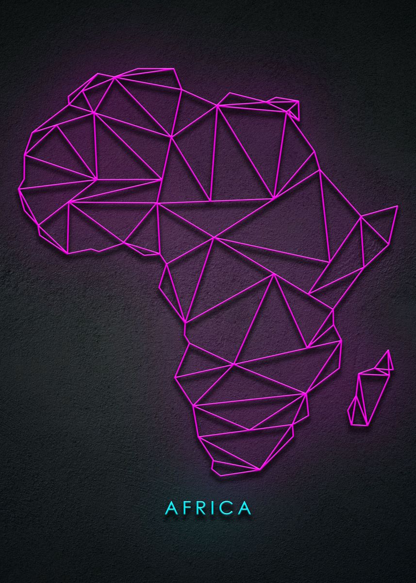 'AFRICA' Poster by MoveUp  | Displate