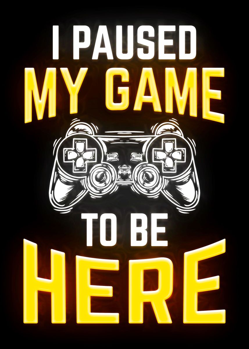 'gaming neon' Poster by laney tess | Displate