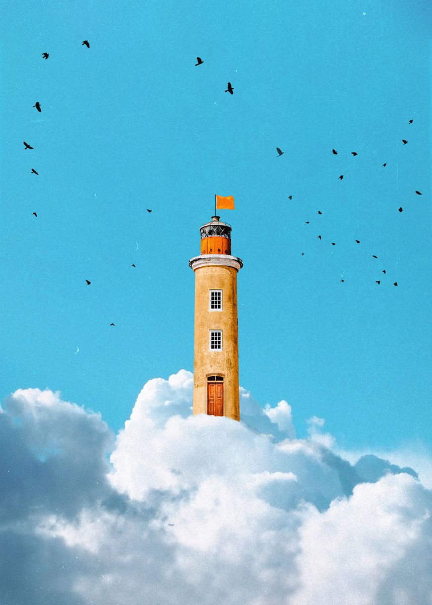 'Watcher in the Sky' Poster by Joel Mellström | Displate