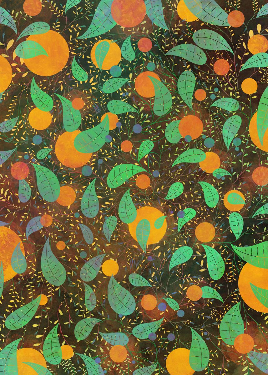 'Flora Dreaming' Poster by Hani Amir | Displate