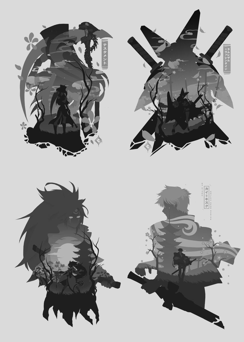 'guilty gear strive' Poster by JustKidding Dot Net | Displate