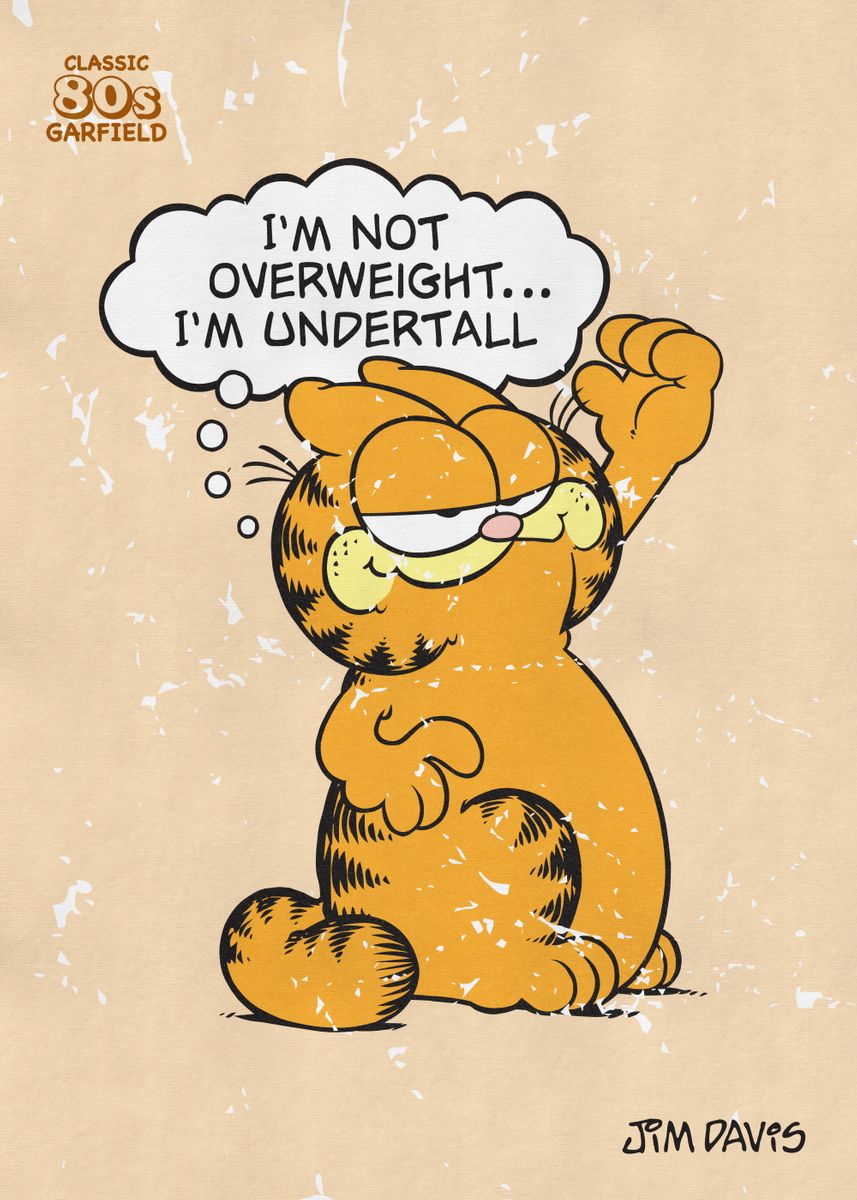 'Undertall' Poster by Garfield  | Displate