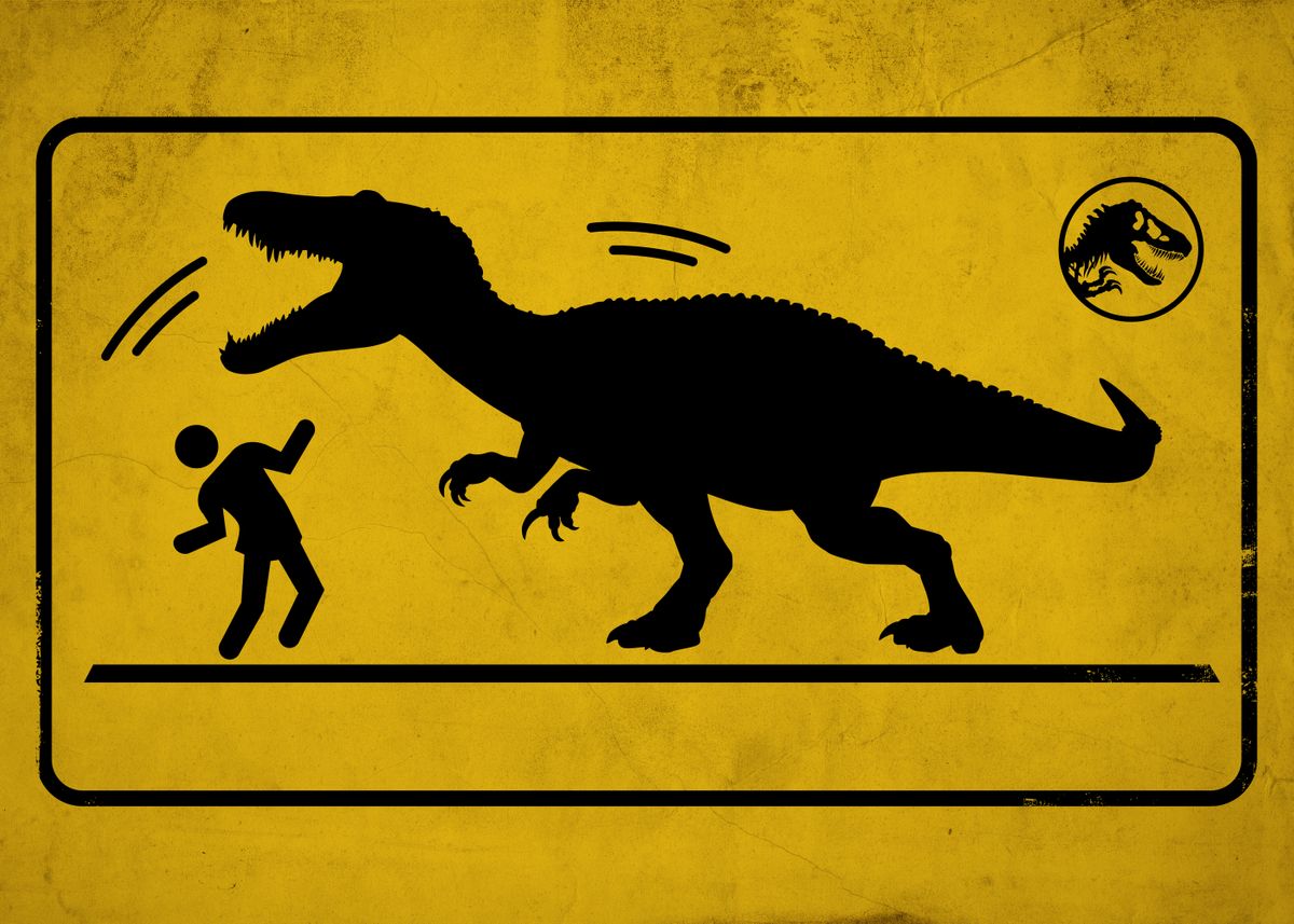 'Sign 9' Poster by Jurassic World  | Displate