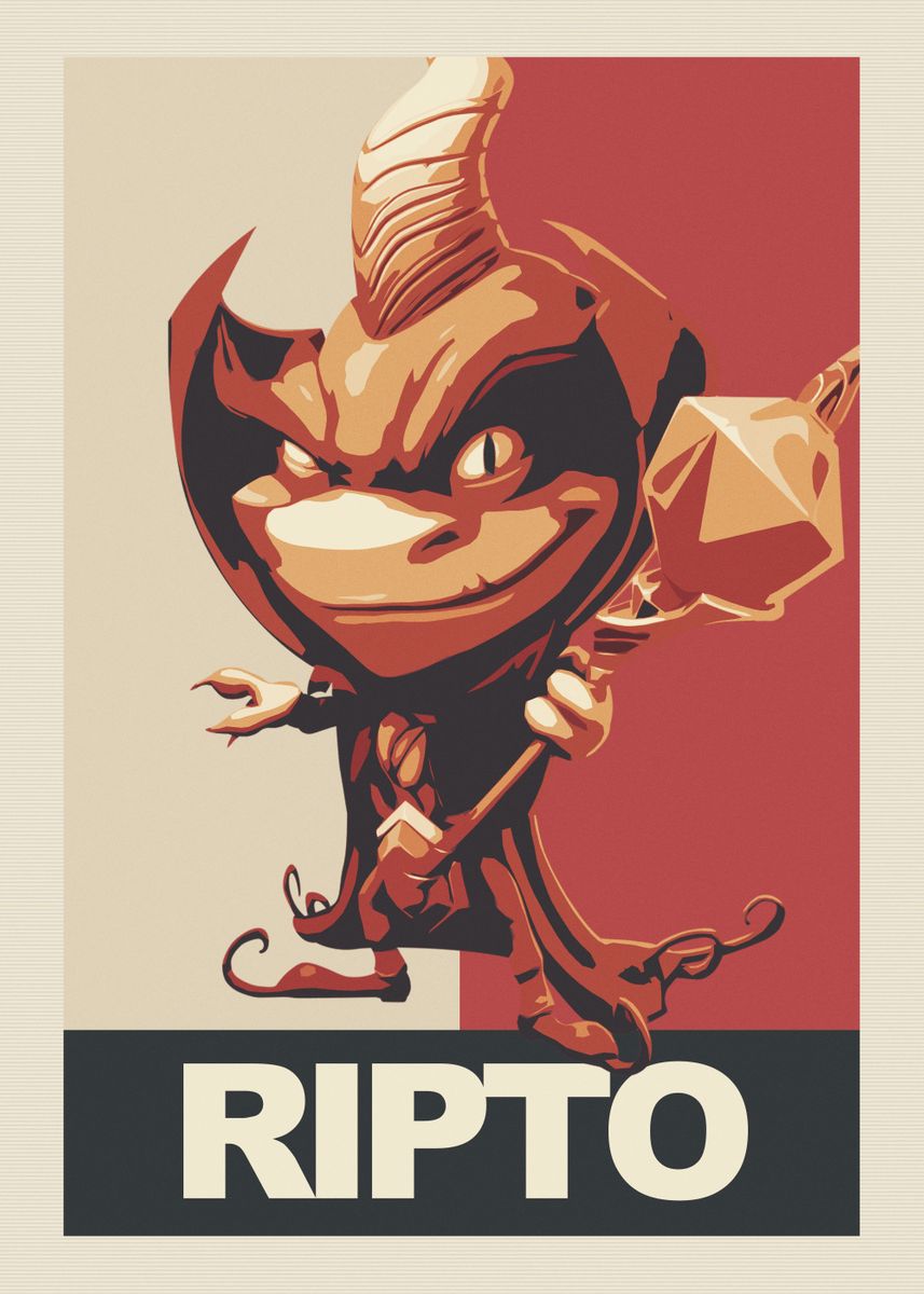 'Ripto' Poster by Spyro The Dragon  | Displate