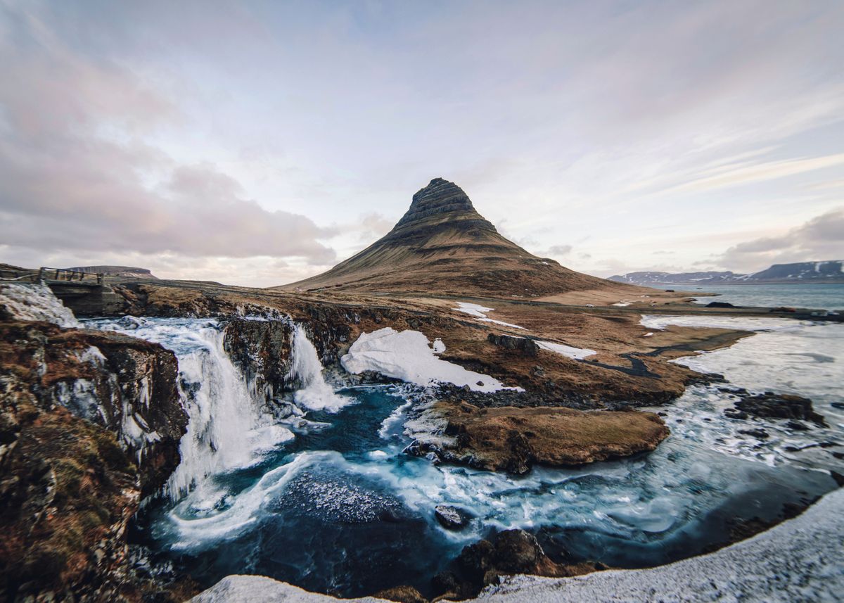 'Icelandic scenery' Poster by Sam Brady | Displate