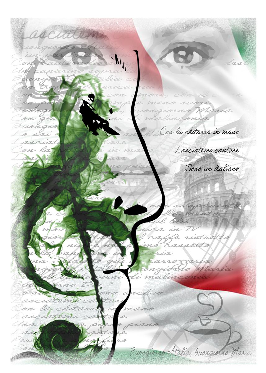 'Litaliano' Poster by Amr Miqdadi | Displate