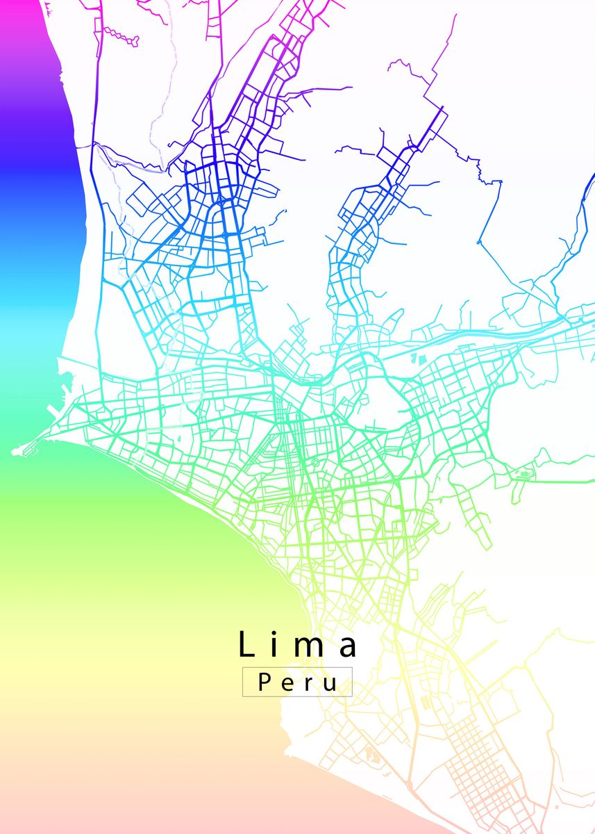 Lima City Map Poster Picture Metal Print Paint By Robin Niemczyk   Fbb01725ca48671457d0f59ea7d3bcff 6f7890baf04bdd821e0d813c35f409dd 