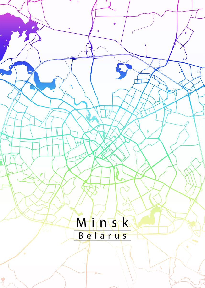 Minsk City Map Poster Picture Metal Print Paint By Robin Niemczyk   2e33632d2a1746d0075b8794a0978e16 190b0b22814da5b84c69cc1ee01475bd 