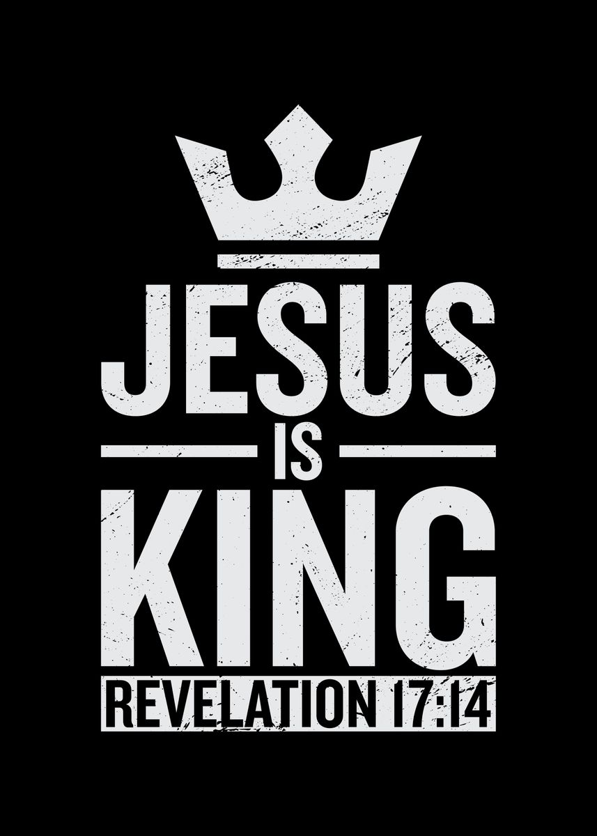 'Jesus Is King Revelation' Poster by ZS C O M M E R C E | Displate
