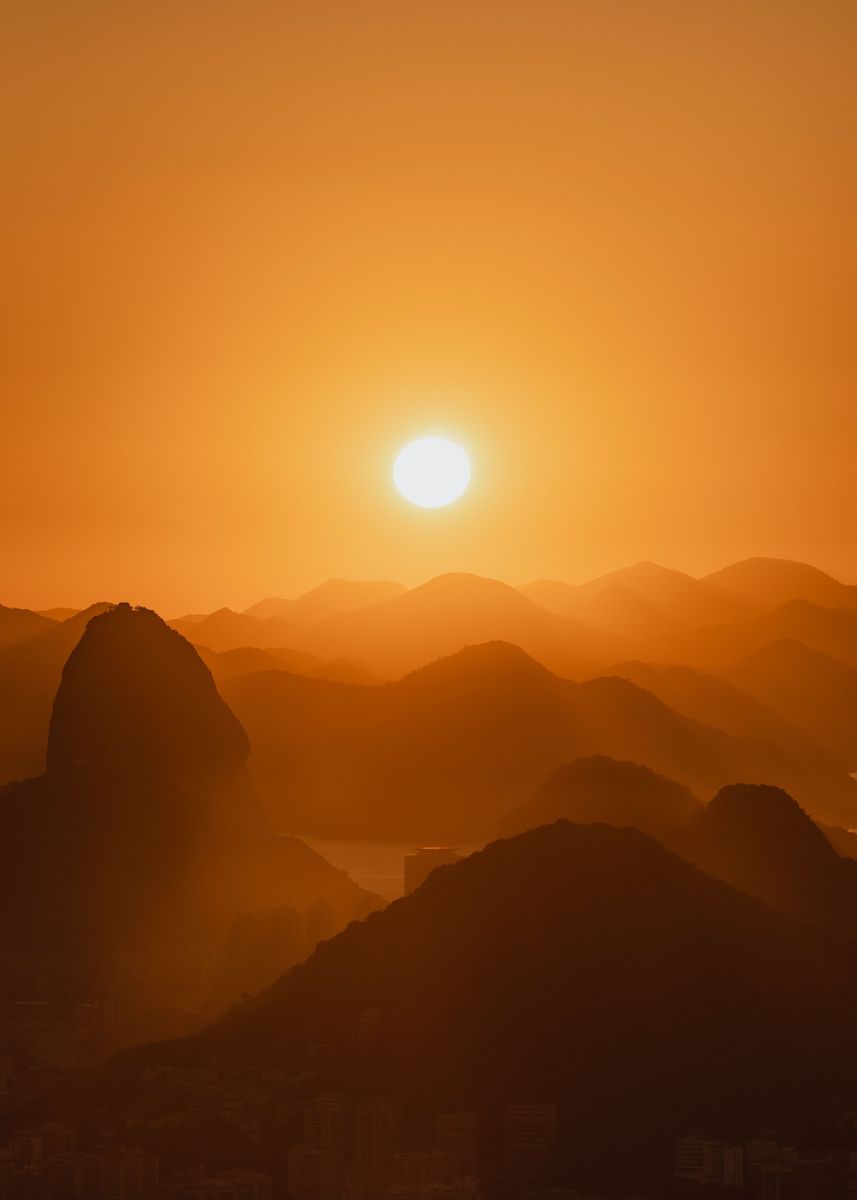 'sunrise Landscape' Poster By Stephen Bredenkamp 