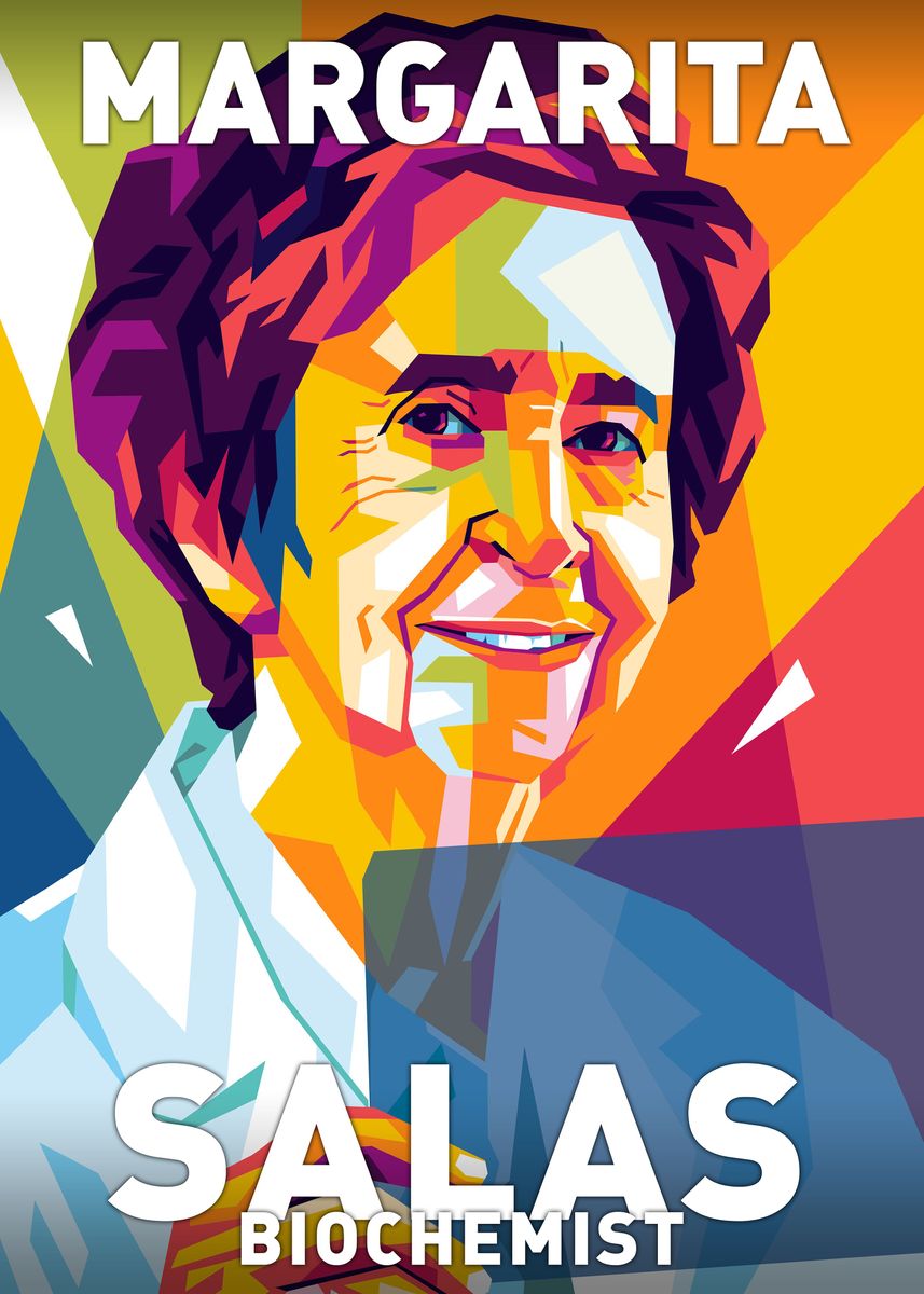 'Margarita Salas' Poster by Shecience Displate