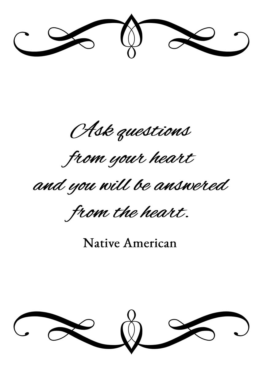 'Ask Honest Questions' Poster, picture, metal print, paint by ...
