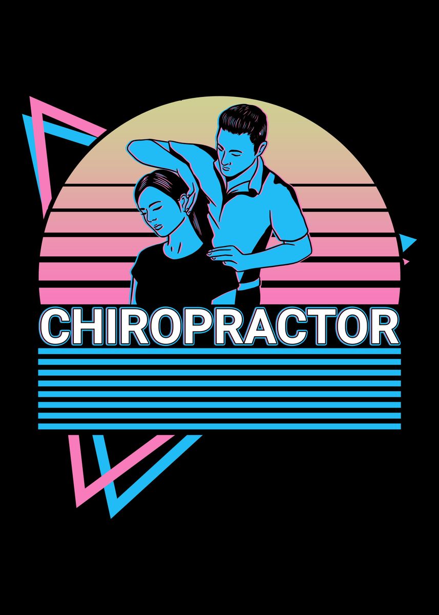 Chiropractor Chiropractic Poster By Aestheticalex Displate