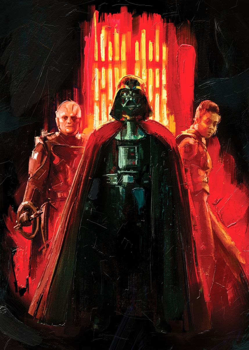 'Darth Vader' Poster, picture, metal print, paint by Star Wars | Displate