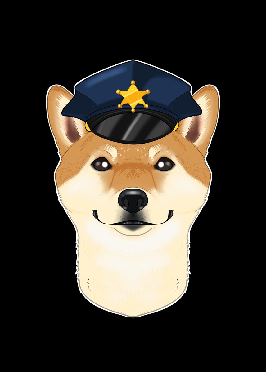 Shiba inu best sale police dog