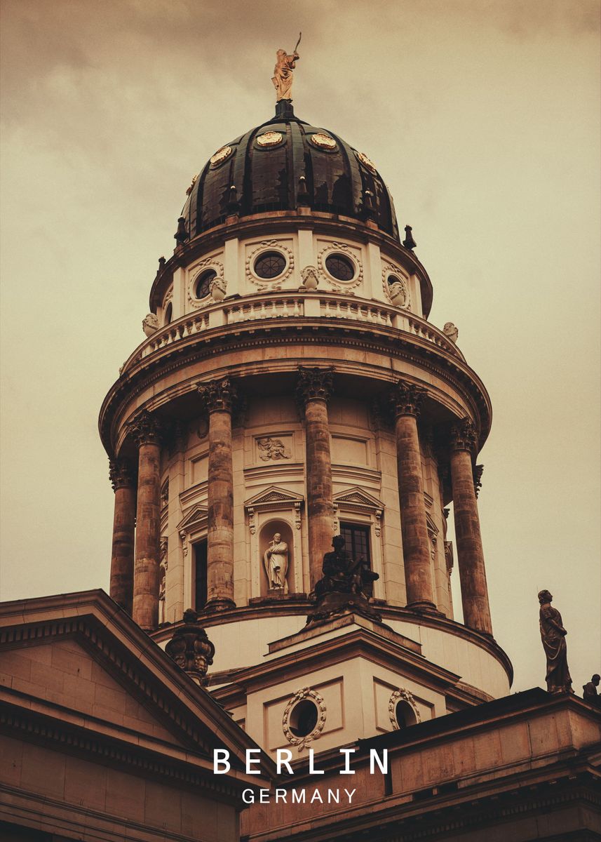 'Berlin Germany' Poster, picture, metal print, paint by Ainiez | Displate