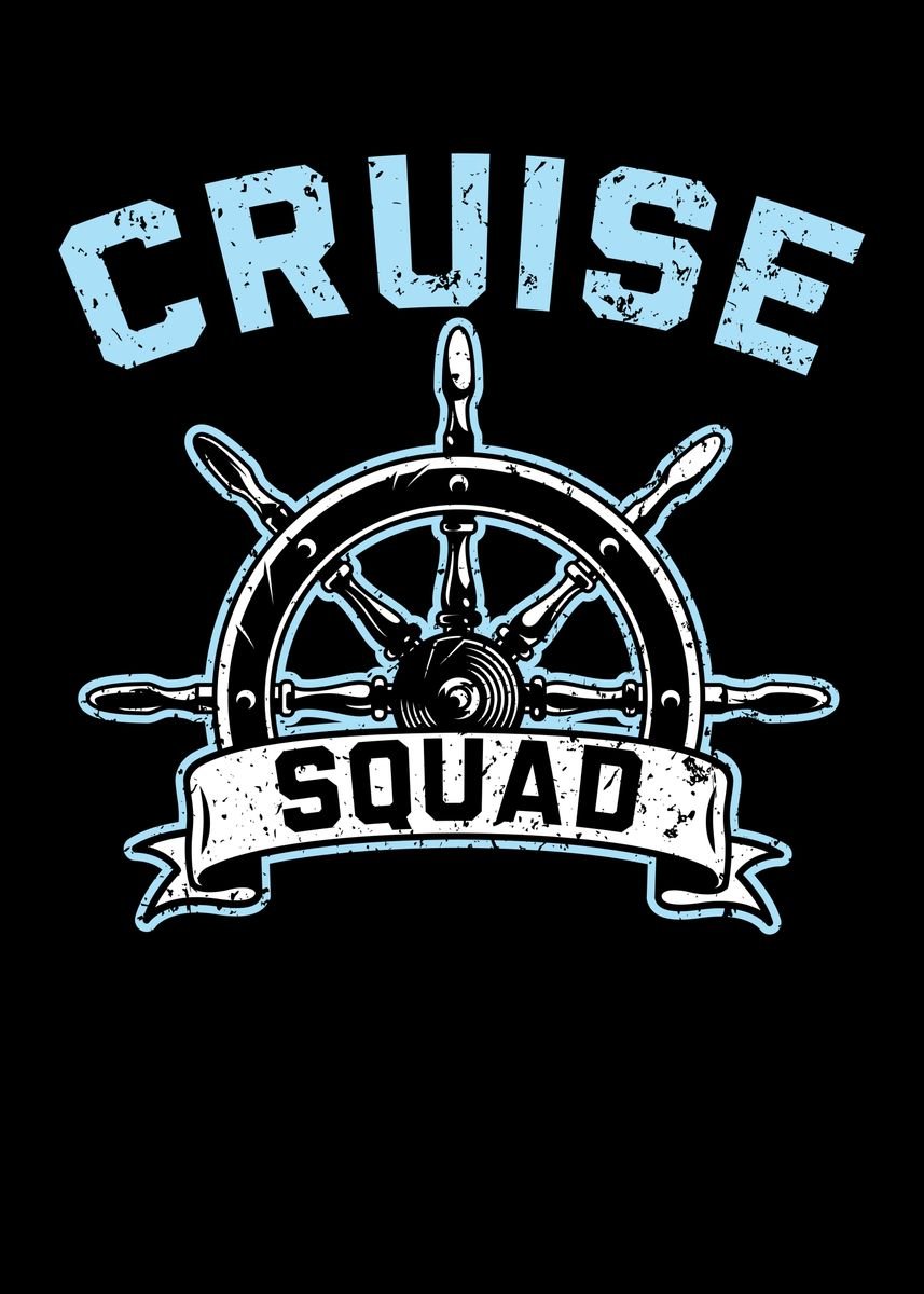 'Cruise Squad' Poster by NAO Displate