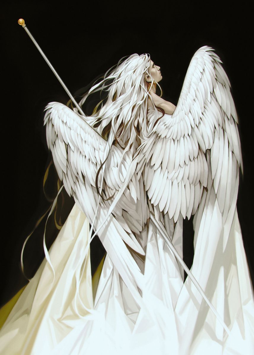 'Angel' Poster by Valentina Remenar | Displate