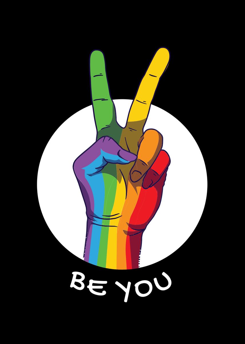 'Its Ok to say Gay Pride' Poster by Artur Displate