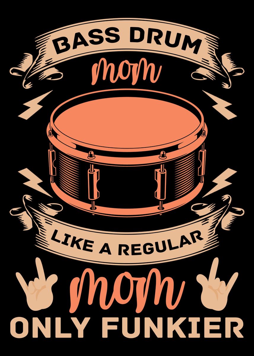 'Marching Band Drumming' Poster by BobbyBubble Displate