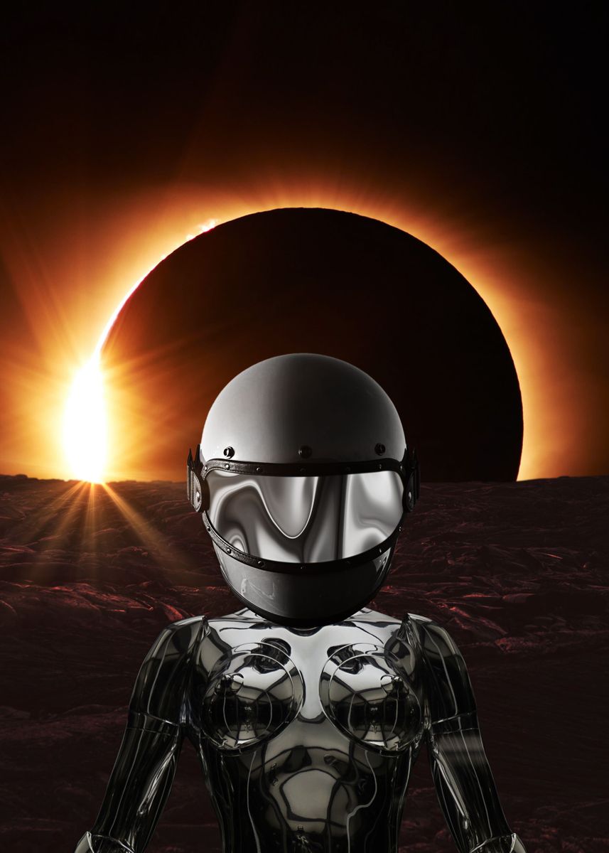 'Future Bots' Poster by The Fire | Displate