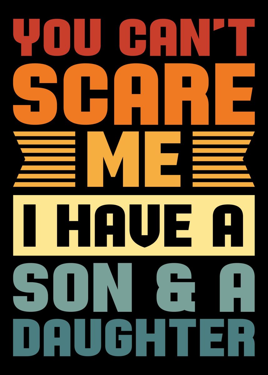 'Retro Parents Mom Dad' Poster by CrazySquirrel | Displate