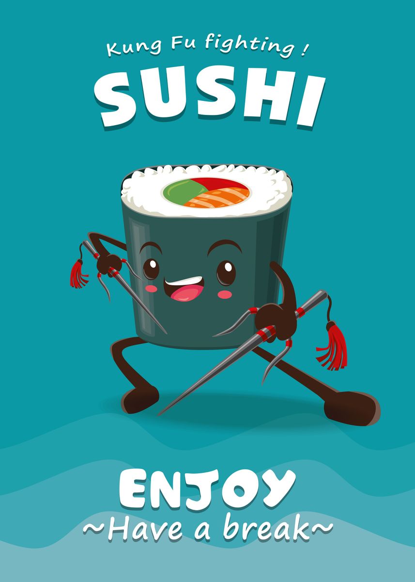 Vivid Kungfu Sushi All You Can Eat Wallpaper for Desktop Vivid Kungfu Sushi All You Can Eat Wallpaper for Desktop