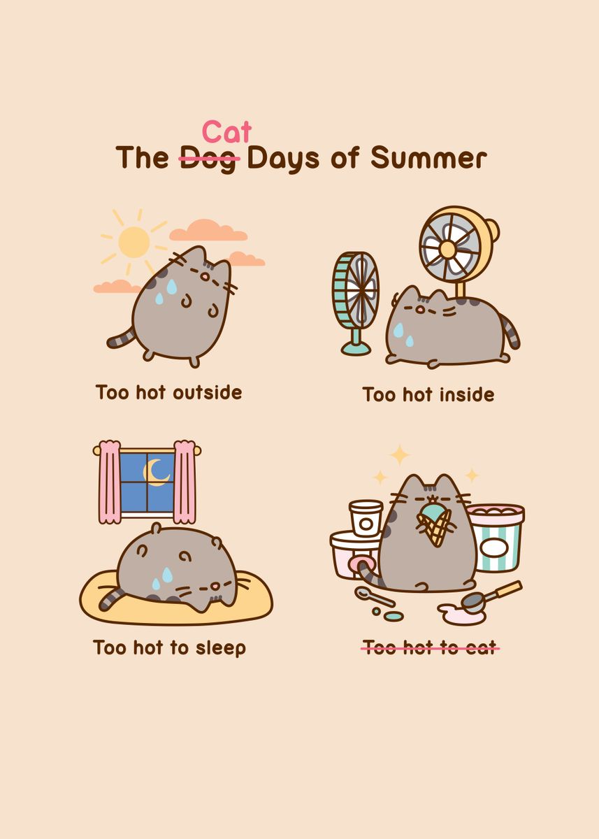 Pusheen First Day Of Summer Pusheen Cat Pusheen Cute Pusheen My Xxx Hot Girl 1100