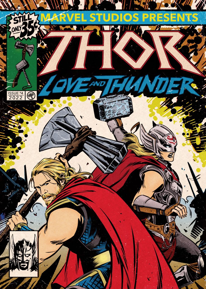 Thor 4: Love and Thunder Movie Special Book